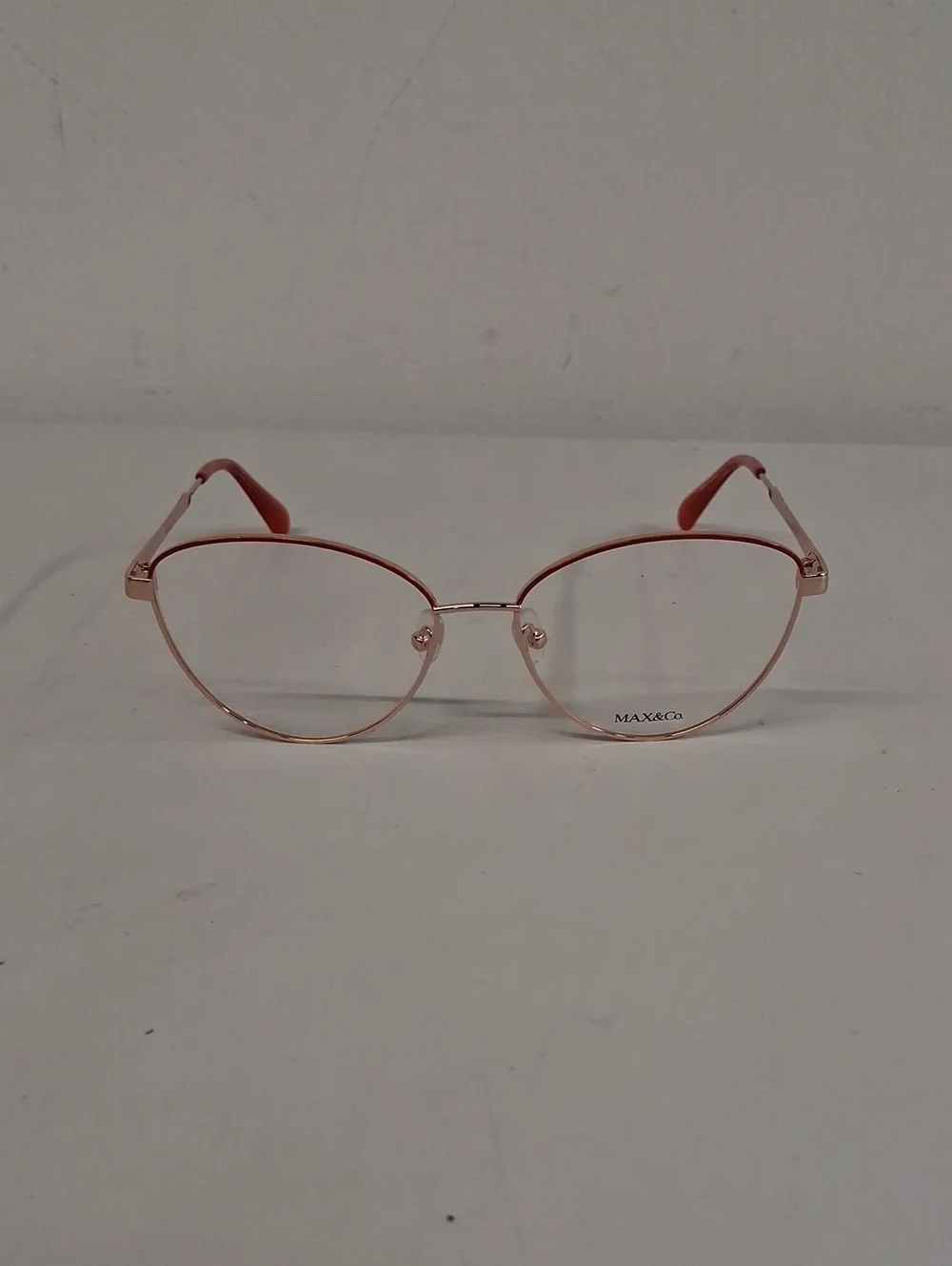 NWOT Womens Rxable Max & Co. MO5006 033 Rose Gold/pink Eyeglasd Frames